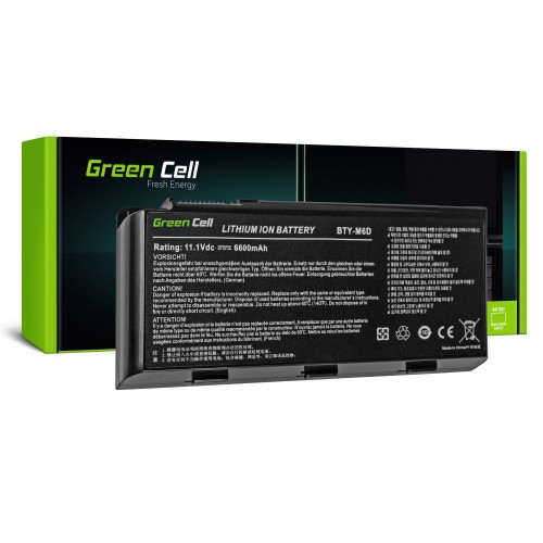 Batéria pre MSI GT60 GT70 GT660 GT680 GT683 GT780 GT783 GX660 GX680 GX780 / 11,1V 6600mAh
